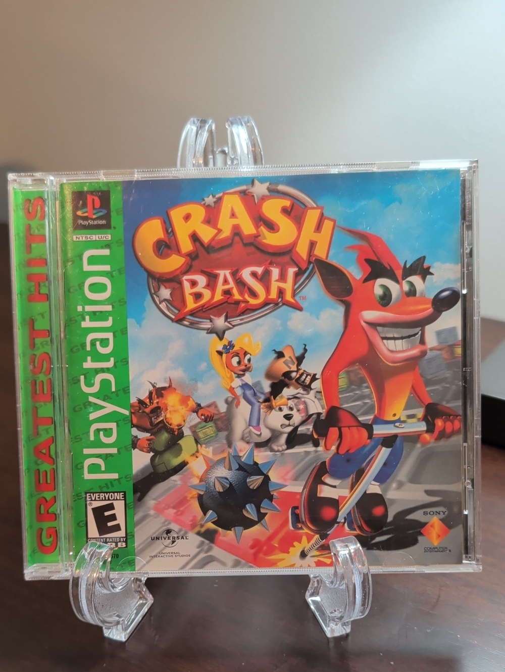 PlayStation Crash Bash Game Greatest Hits